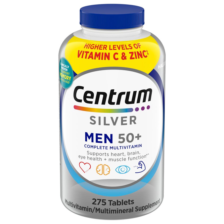 Vitamin tổng hợp cho nam 50+ Centrum – 275 viên