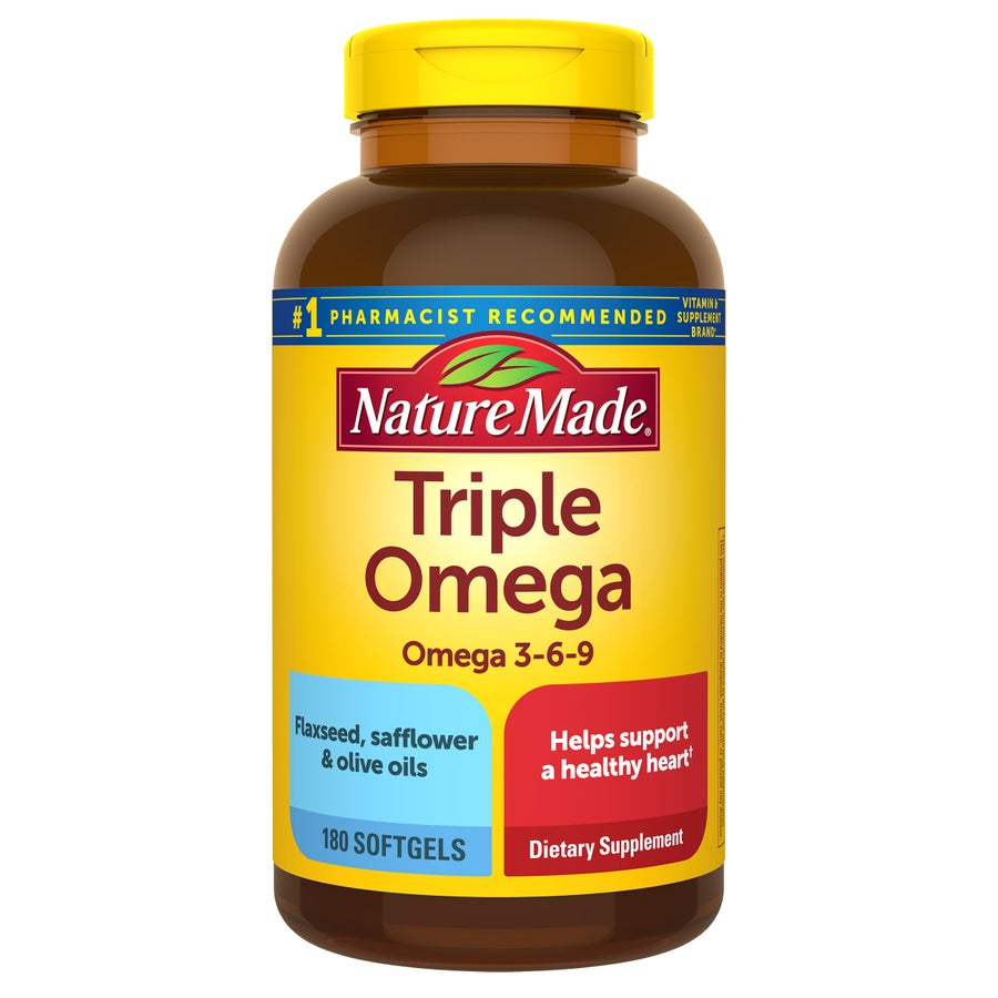 Omega 3-6-9 hỗ trợ tim mạch Nature Made – 180 viên