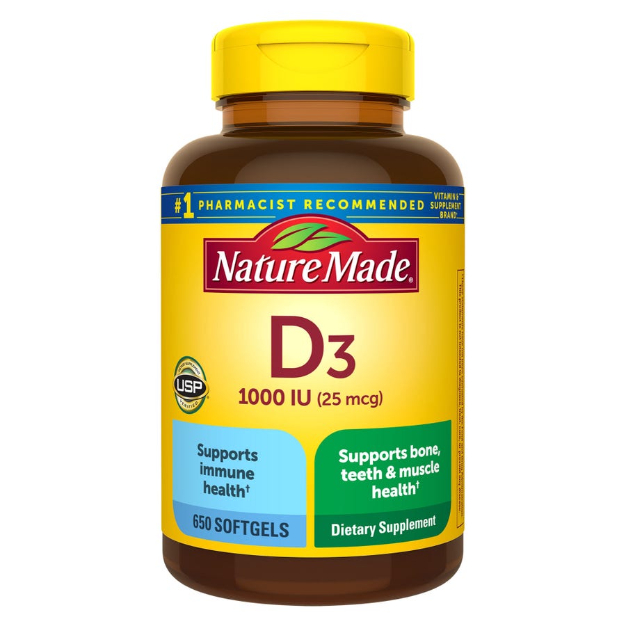Vitamin D3 hỗ trợ xương Nature Made – 650 viên