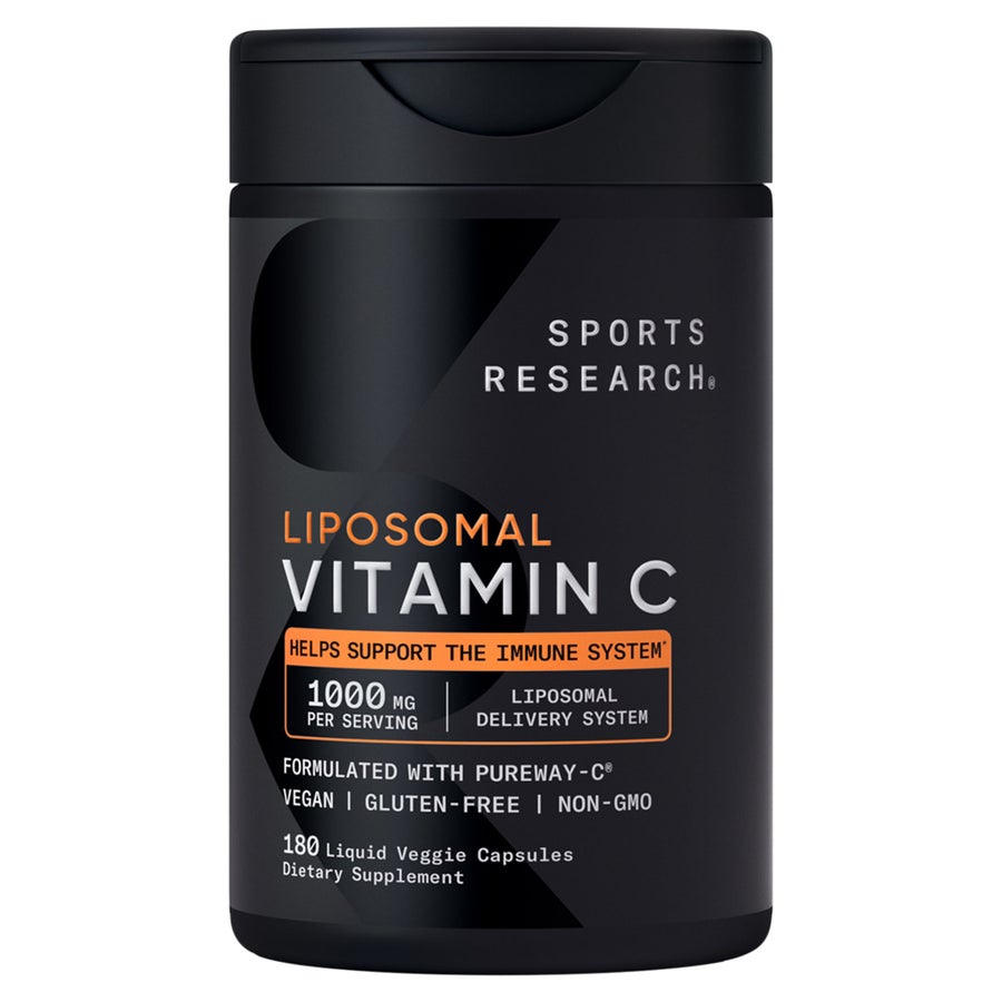 Vitamin C hỗ trợ miễn dịch Sports Research – 180 viên