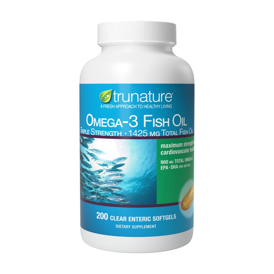 Dầu cá Omega-3 hỗ trợ tim mạch trunature – 200 viên