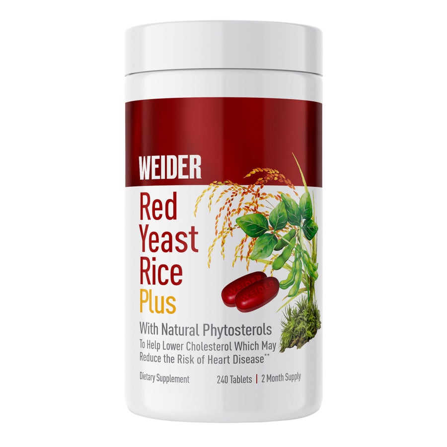 Gạo men đỏ hỗ trợ tim mạch Weider – 240 viên
